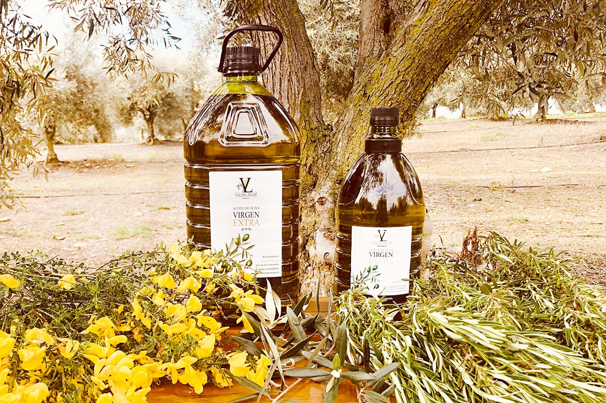 garrafas aceite de oliva
